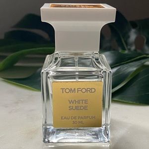 Tom Ford White Suede